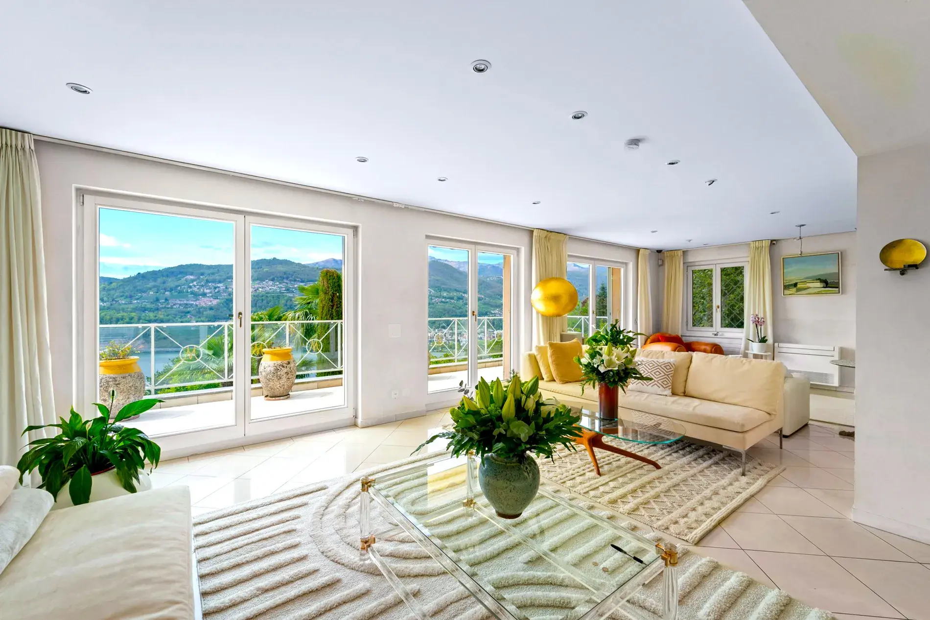 Laura Aguilera Villa With Stunning Views Of Lake Lugano And Extensive Private Grounds