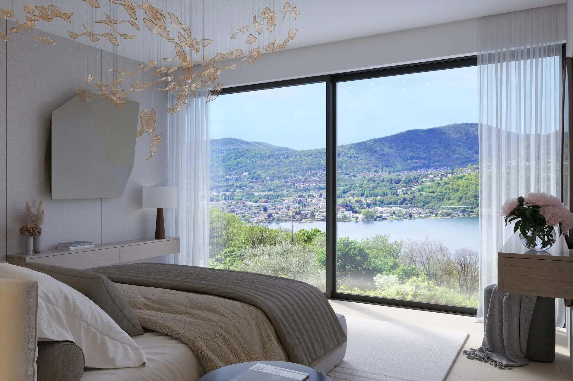 Laura Aguilera Villa With Stunning Views Of Lake Lugano And Extensive Private Grounds