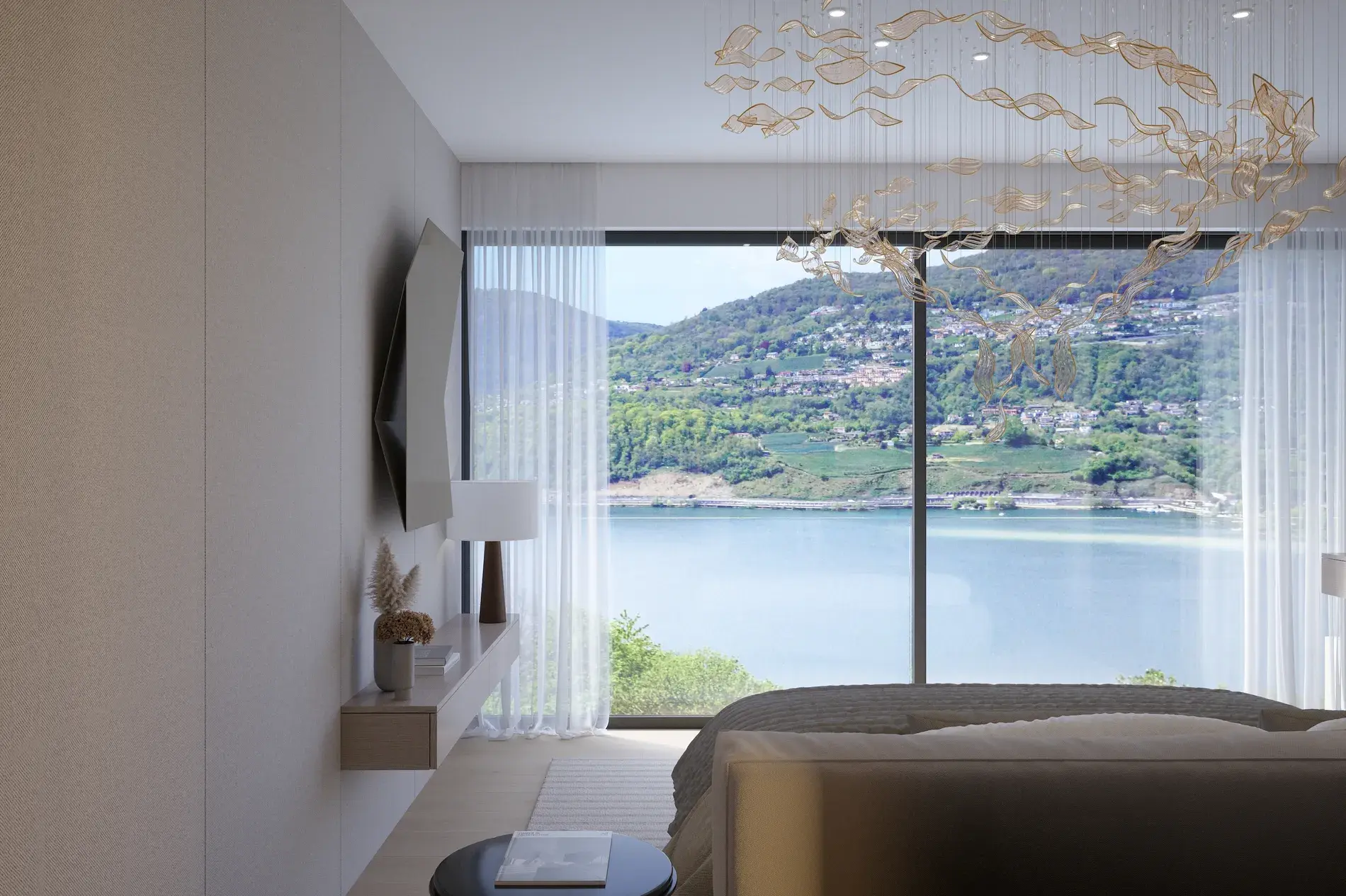 Laura Aguilera Villa With Stunning Views Of Lake Lugano And Extensive Private Grounds