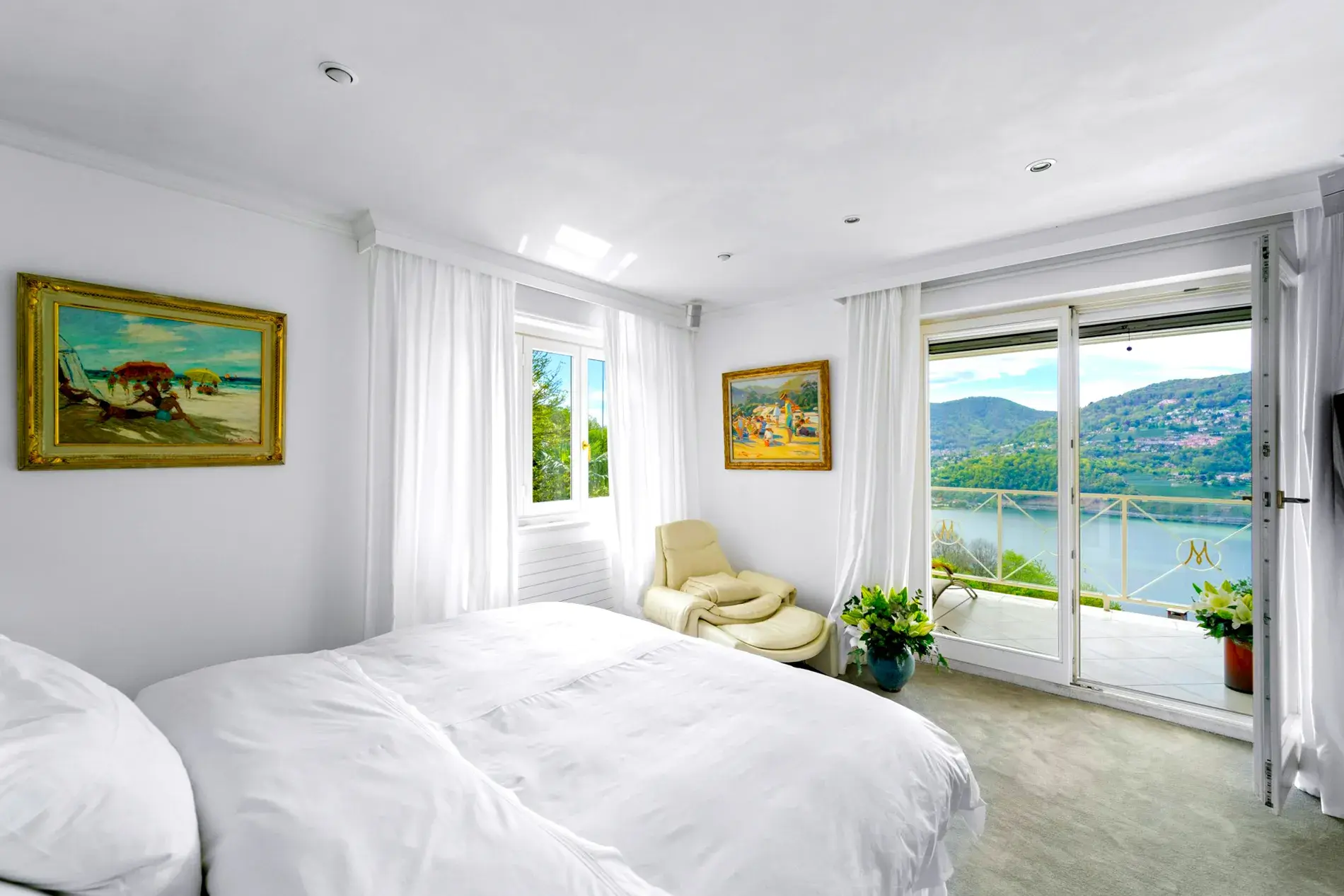 Laura Aguilera Villa With Stunning Views Of Lake Lugano And Extensive Private Grounds