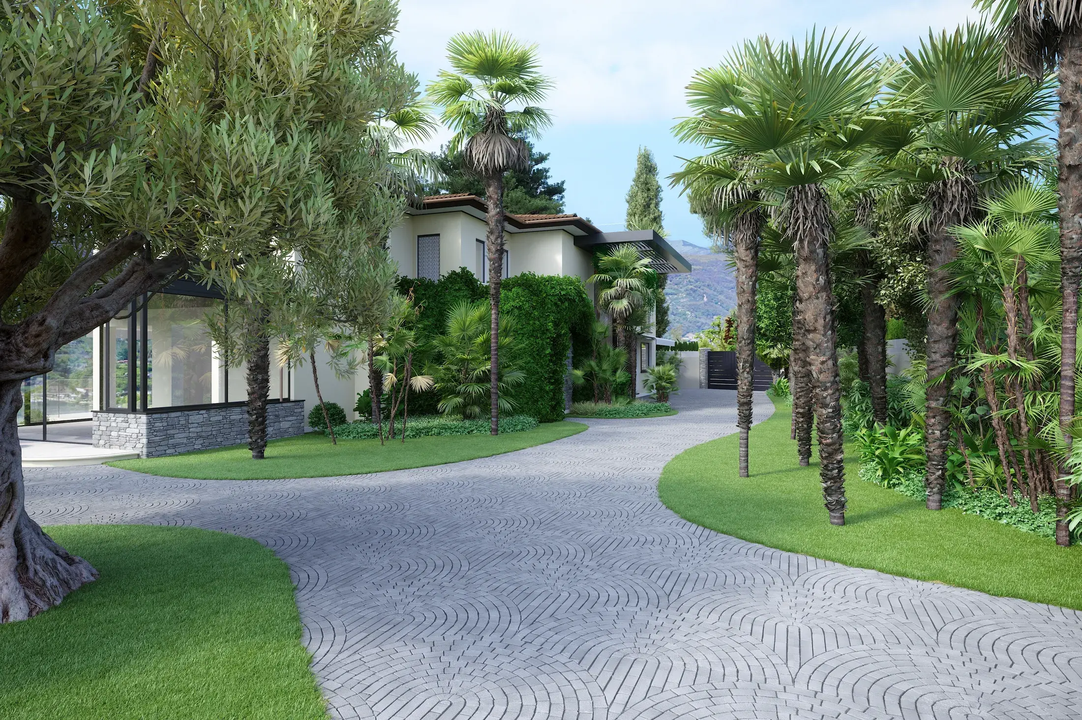 Laura Aguilera Villa With Stunning Views Of Lake Lugano And Extensive Private Grounds