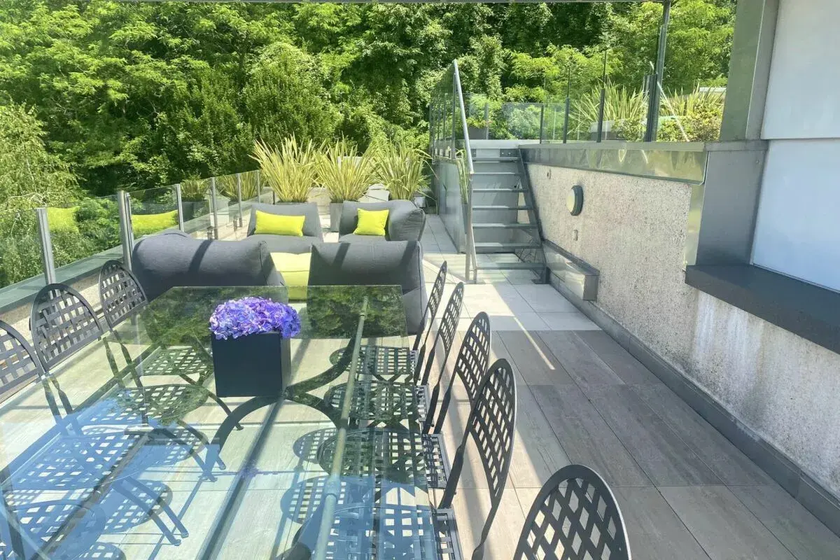 Lugano, Aldesago: Penthouse With Lake View Terrace, 5.5 Rooms