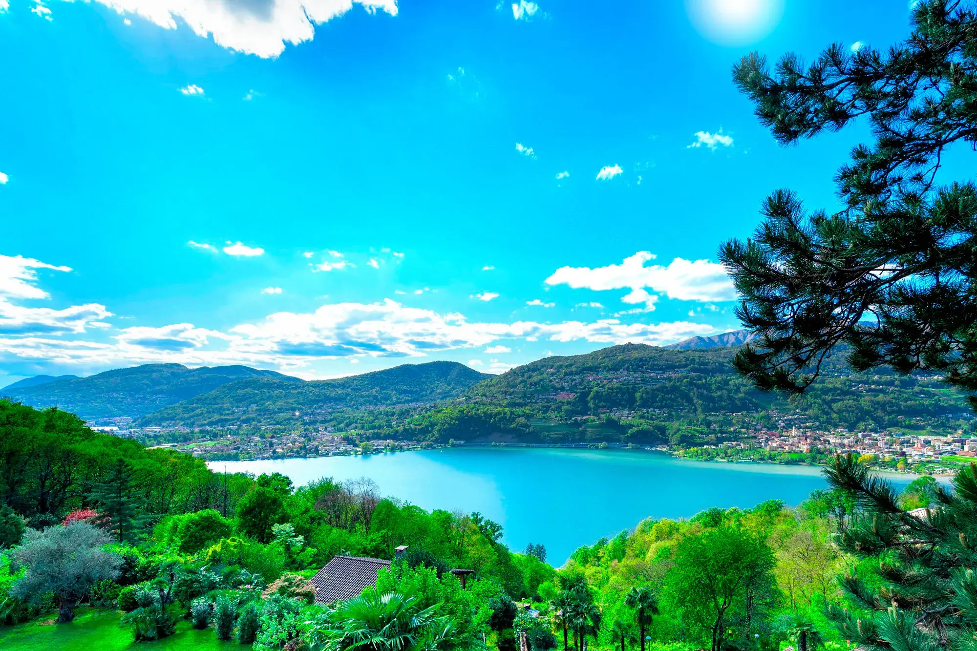 Laura Aguilera Villa With Stunning Views Of Lake Lugano And Extensive Private Grounds